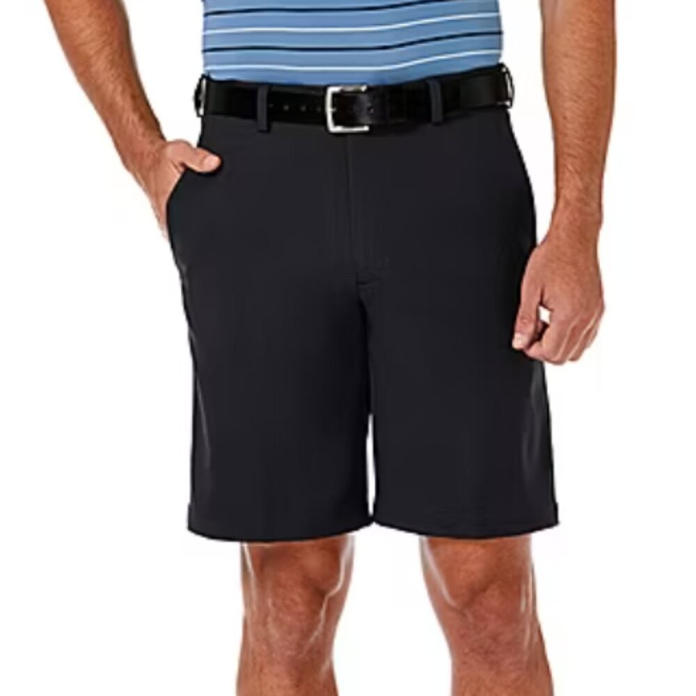 Haggar Cool 18 Pro Straight Fit Flat Shorts